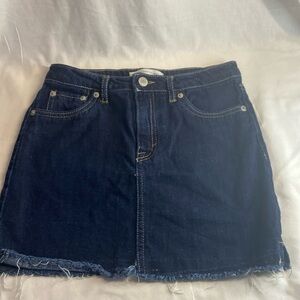 Levi’s  cut off skirt